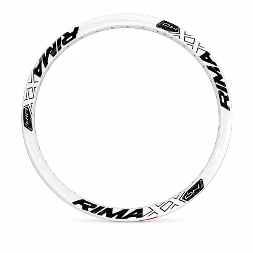 Aro RIMAXX 26 Branco Parede Dupla 36F MTB Grau e Manobras