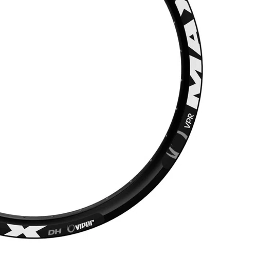 Aro 26" VPR MAX DH Preto com Adesivo Branco Viper