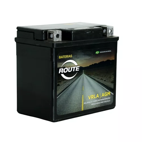 Bateria YTX5L-BS ROUTE | 12V 5Ah | Selada VRLA | Moto