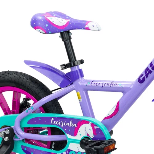 Bicicleta Aro 14 Cecizinha Nathor | Infantil Menina | Com Rodinhas