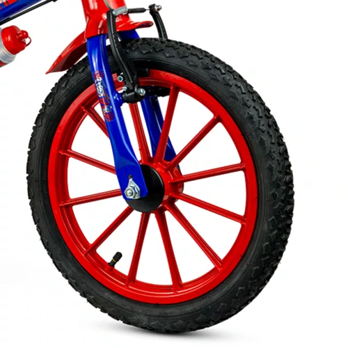 Bicicleta Aro 16 Capitao América com Rodinhas