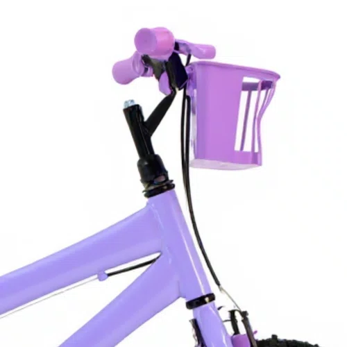Bicicleta 16 Feminina Lilás Infantil Rodas Nylon Lilás