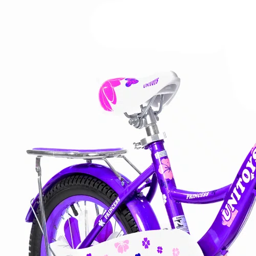 Bicicleta 16 Roxa Princess Feminina Unitoys