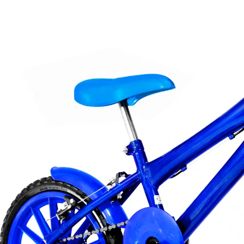 Bicicleta 16 Masculina azul Infantil Rodas Nylon Azul