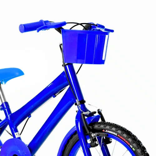 Bicicleta 16 Masculina Azul Infantil Aro Aluminio Azul