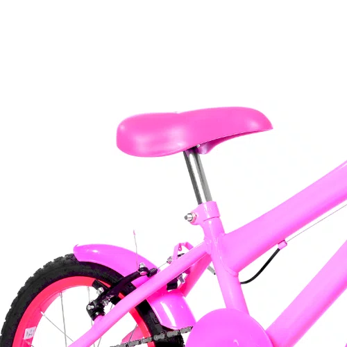 Bicicleta 16 Feminina Rosa Infantil Aro Alumínio Pink