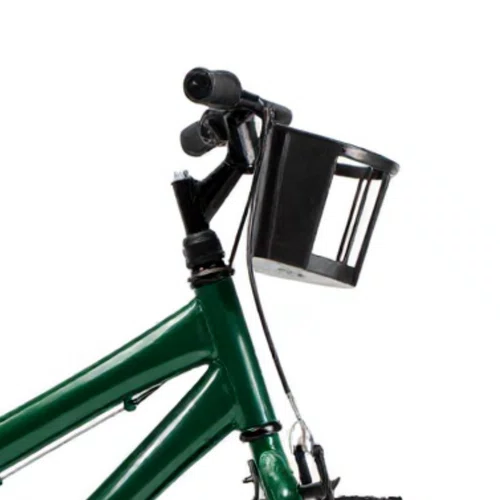 Bicicleta 16 Masculina Verde Escuro Infantil Aro Aluminio Preto