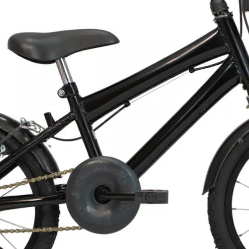 Bicicleta 16 Masculina Preto Infantil Aro Alumínio Preto