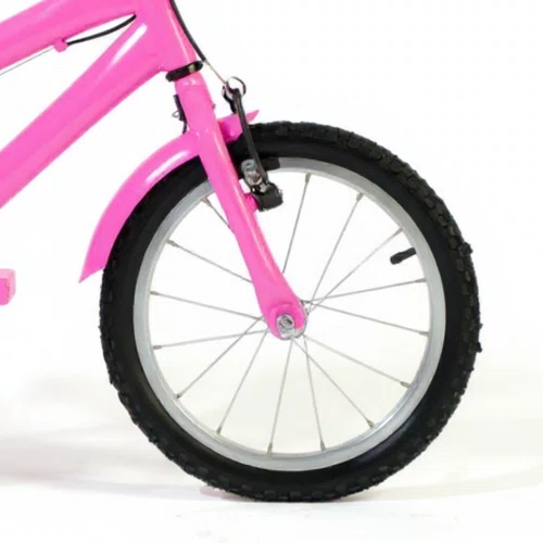 Bicicleta 16 Feminina Rosa Infantil Aro Alumínio
