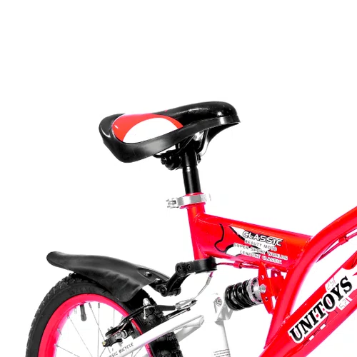 Bicicleta 16 Vermelha Infantil Suspensão Montana