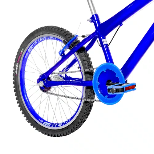 Bicicleta 20 Masculina Azul Infantil Aro Aero Azul