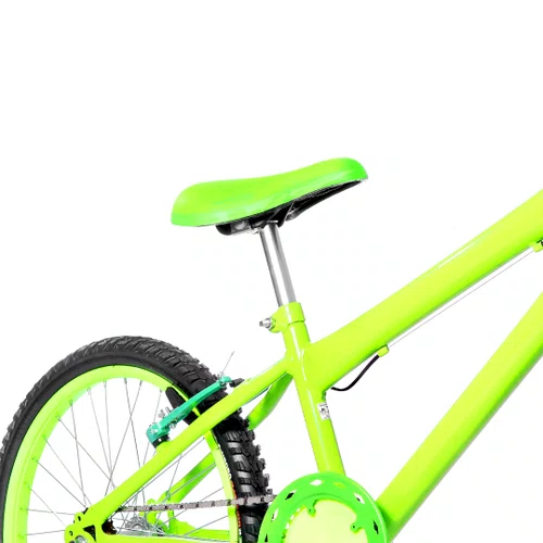 Bicicleta 20 Masculina Verde Claro Infantil  Aro Alumínio Verde
