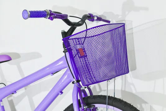 Bicicleta 24 Feminina Lilas Aro Alumínio Lilás