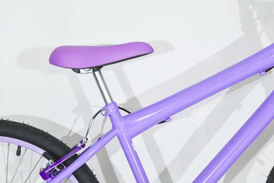 Bicicleta 24 Feminina Lilas Aro Alumínio Lilás