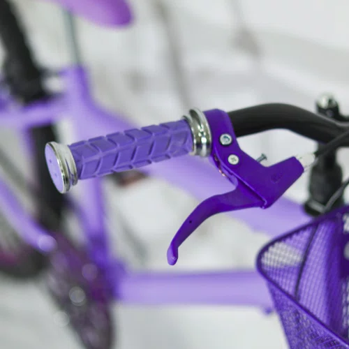 Bicicleta 24 Feminina Lilas Aro Alumínio Violeta