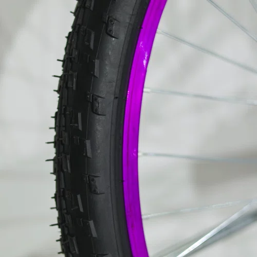 Bicicleta 24 Feminina Lilas Aro Alumínio Violeta