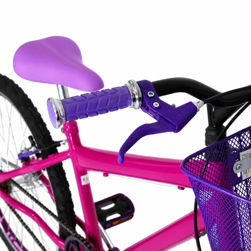 Bicicleta 24 Feminina Pink Aro Aero Violeta
