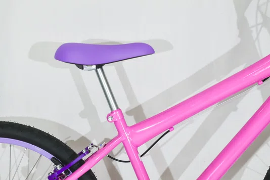 Bicicleta 24 Feminina Rosa Aro Alumínio Lilás