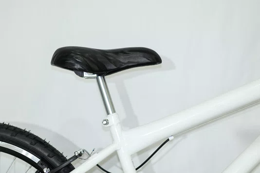 Bicicleta 24 Masculina Branca Aro Aero Preto