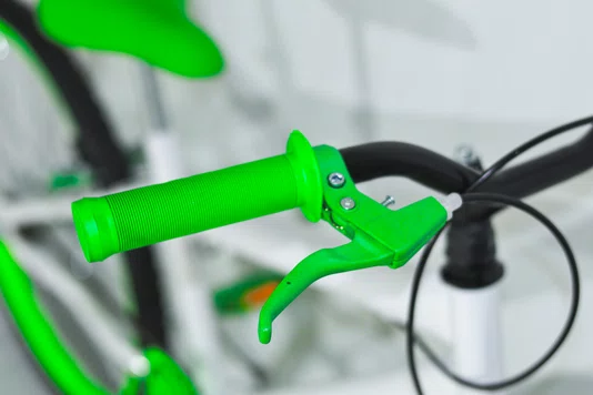 Bicicleta 24 Masculina Branca Aro Alumínio Verde Neon