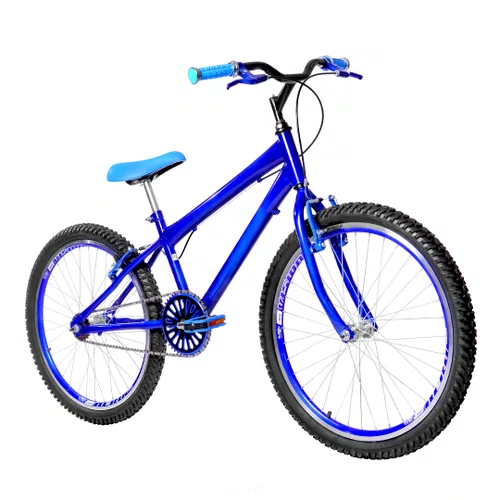 Bicicleta 24 Masculina Azul Aro Aero Azul