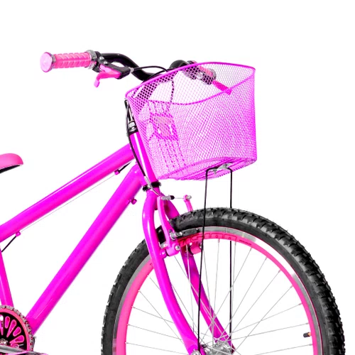 Bicicleta 24 Feminina Pink Aro Aero Pink