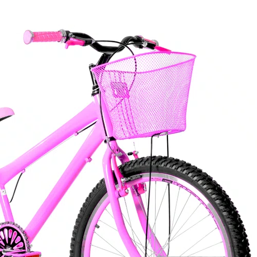 Bicicleta 24 Feminina Rosa Aro Aero Rosa