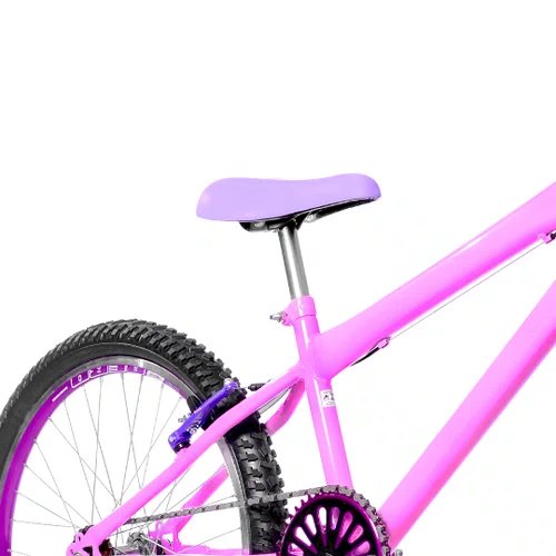 Bicicleta 24 Feminina Rosa Aro Aero Violeta