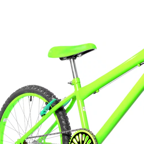 Bicicleta 24 Masculina Verde Claro Aro Alumínio Verde
