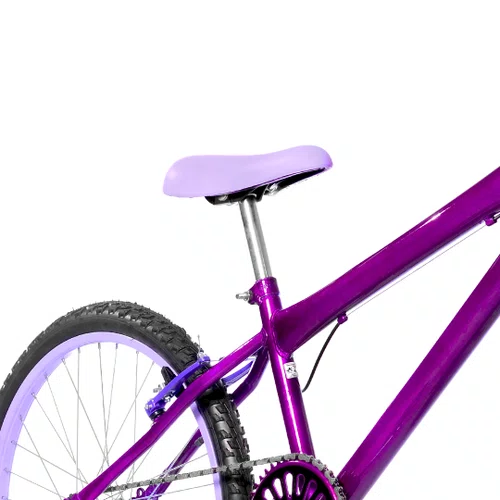 Bicicleta 24 Feminina Violeta Aro Alumínio Lilás