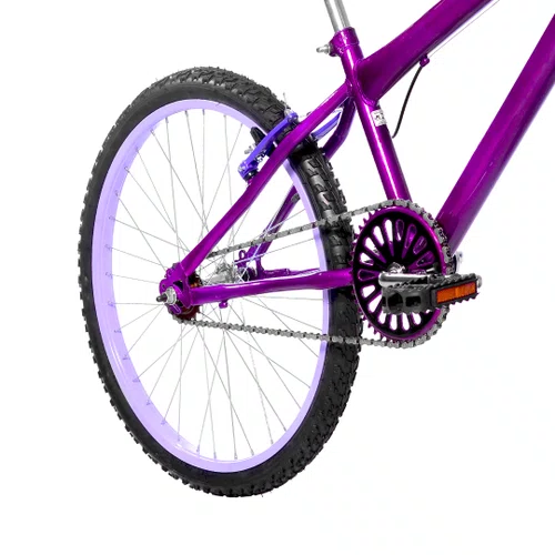 Bicicleta 24 Feminina Violeta Aro Alumínio Lilás