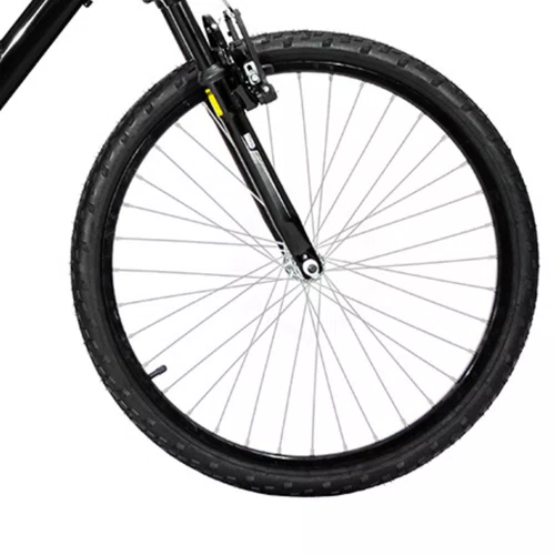 Bicicleta 24 Preto Full Suspensão Aro Aluminio Preto