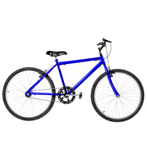 Bicicleta 26 Azul Urbana Aro Alumínio
