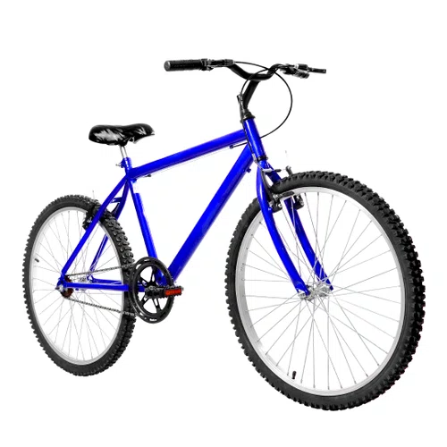 Bicicleta 26 Azul Urbana Aro Alumínio