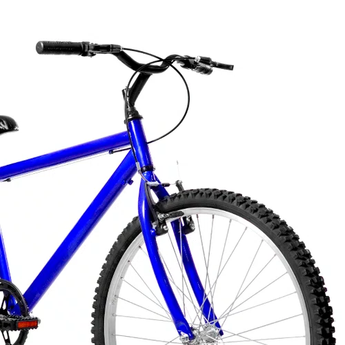 Bicicleta 26 Azul Urbana Aro Alumínio