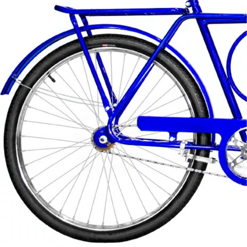 Bicicleta 26 Azul Barra Circular Freio Varão