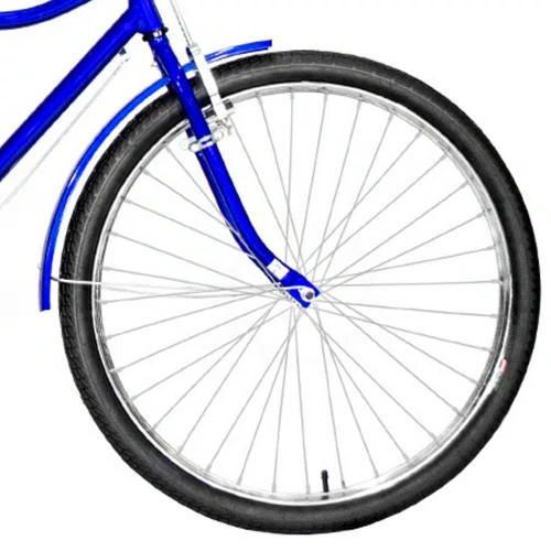 Bicicleta 26 Azul Barra Circular Freio Varão