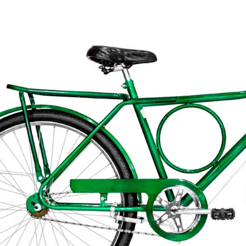 Bicicleta 26 Verde Barra Circular Freio Varao