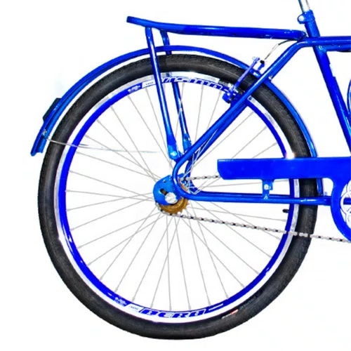 Bicicleta 26 Azul Barra Circular Aro Aero Azul