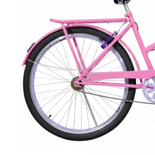 Bicicleta 26 Feminina Rosa Poti Aro Aero Lilas