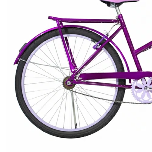Bicicleta 26 Feminina Violeta Poti Aro Alumínio Lilás