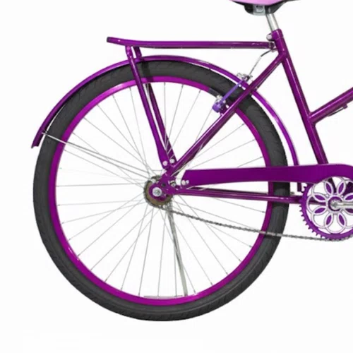 Bicicleta 26 Feminina Violeta Poti Aro Alumínio Violeta