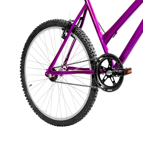 Bicicleta 26 Feminina Violeta Urbana Aro Alumínio