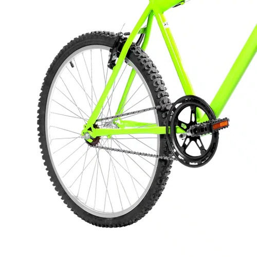 Bicicleta 26 Masculina Verde Claro Urbana Aro Alumínio