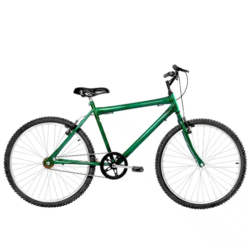 Bicicleta 26 Masculina Verde Escuro Urbana Aro Alumínio
