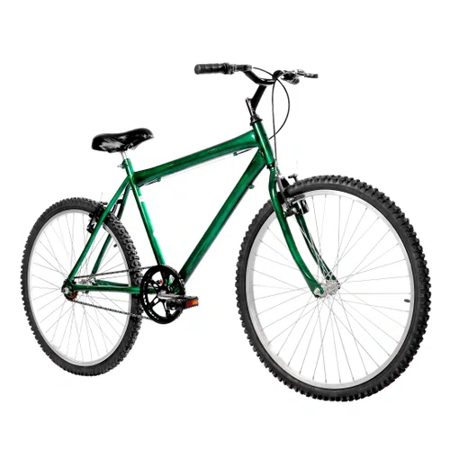 Bicicleta 26 Masculina Verde Escuro Urbana Aro Alumínio