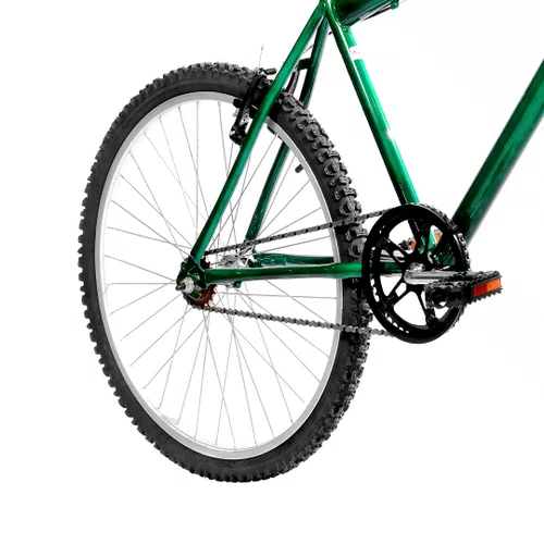 Bicicleta 26 Masculina Verde Escuro Urbana Aro Alumínio