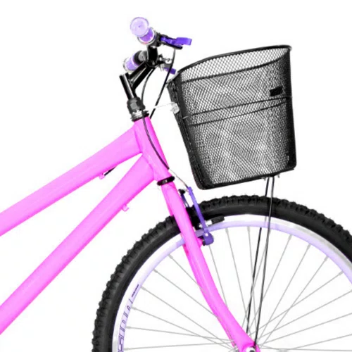 Bicicleta 26 Feminina Rosa Urbana Aro Aero Lilás