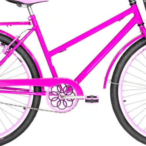 Bicicleta 26 Pink Poti Aro Aero Rosa