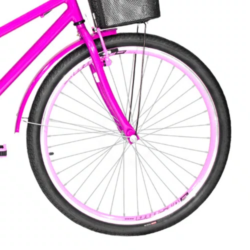 Bicicleta 26 Pink Poti Aro Aero Rosa